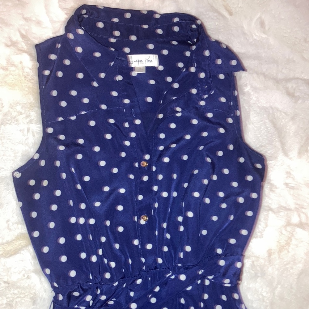Midi polkadot dress